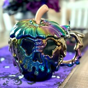 Disney Parks Iridescent Evil Queen Poison Apple Stein Mug